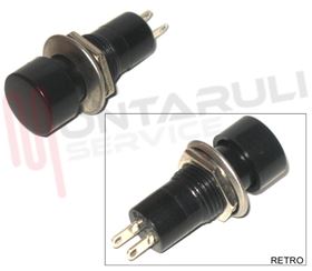 Visualizza i dettagli per PULSANTE DA PANNELLO NERO N.C. Immagine di PULSANTE DA PANNELLO NERO N.C.