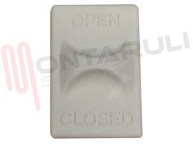 Visualizza i dettagli per FERMO BIANCO  FISSAGGIO ESTERNO GRIGLIA FILTRO CAPPA Immagine di FERMO BIANCO  FISSAGGIO ESTERNO GRIGLIA FILTRO CAPPA