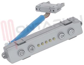 Visualizza i dettagli per GRUPPO COMANDI A 4 TASTI + LED CAPPA ELICA Immagine di GRUPPO COMANDI A 4 TASTI + LED CAPPA ELICA