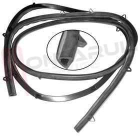 Visualizza i dettagli per GUARNIZIONE PORTA FORNO 1600MM. 22 MOLLE Immagine di GUARNIZIONE PORTA FORNO 1600MM. 22 MOLLE