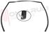 Immagine di GUARNIZIONE PORTA FORNO 3 LATI 350X350MM. 2G+2L