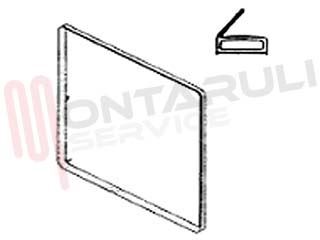 Immagine di GUARNIZIONE PORTA FORNO 4 LATI 440X350MM. 4L