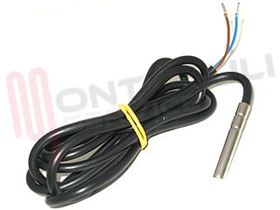 Visualizza i dettagli per SONDA DI TEMPERATURA PTC PVC -30°+80°C L=1500MM. Immagine di SONDA DI TEMPERATURA PTC PVC -30°+80°C L=1500MM.