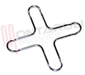 Visualizza i dettagli per RIDUZIONE GRIGLIA IN FILO 4 PUNTE PICCOLA DIAM.130MM. Immagine di RIDUZIONE GRIGLIA IN FILO 4 PUNTE PICCOLA DIAM.130MM.