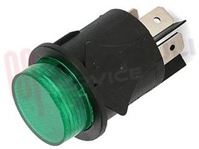 Visualizza i dettagli per INTERRUTTORE TONDO LUMINOSO VERDE 16A 220/240V Immagine di INTERRUTTORE TONDO LUMINOSO VERDE 16A 220/240V