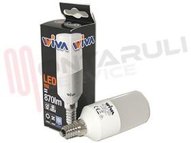 Visualizza i dettagli per LAMPADA TUBOLARE LED E14 9W 230V 6000°K 870LM OPALE Immagine di LAMPADA TUBOLARE LED E14 9W 230V 6000°K 870LM OPALE