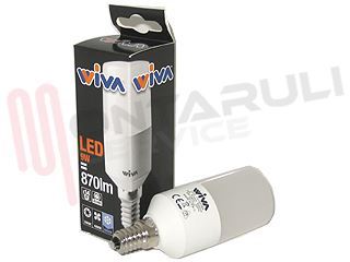 Immagine di LAMPADA TUBOLARE LED E14 9W 230V 6000°K 870LM OPALE