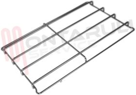 Visualizza i dettagli per GRIGLIA 2 FUOCHI FILO 420X260MM. SALVARANI Immagine di GRIGLIA 2 FUOCHI FILO 420X260MM. SALVARANI