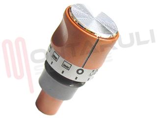 Immagine di MANOPOLA FORNO ELETTRICO TERMOSTATO  D.6MM.