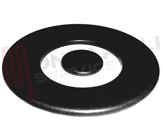 Immagine di PIATTELLO SMALTATO CORONA + CENTRALE D.132MM. OPACO