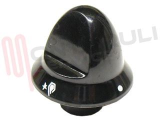 Immagine di MANOPOLA FUOCO NERO LUCIDO FRANKE D.6MM.