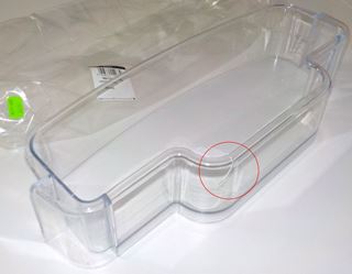 Immagine di MENSOLA PORTABOTTIGLIE 460/485X125/183XH.90MM._QUALITA' B