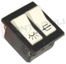 Visualizza i dettagli per INTERRUTTORE DOPPIO PER STUFE Immagine di INTERRUTTORE DOPPIO PER STUFE