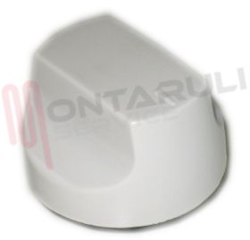 Visualizza i dettagli per MANOPOLA PIANO COTTURA BIANCO D.5MM. Immagine di MANOPOLA PIANO COTTURA BIANCO D.5MM.