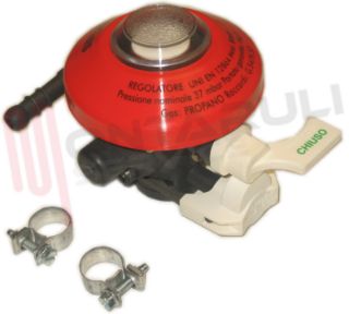Immagine di REGOLATORE GPL AGIP GAS 37MBAR - 1KG BOMBOLE PROPANO