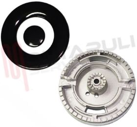 Visualizza i dettagli per BRUCIATORE CORONA + PIATTELLI LUCIDI FRANKE Ø 135MM. Immagine di BRUCIATORE CORONA + PIATTELLI LUCIDI FRANKE Ø 135MM.