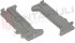 Immagine di SUPPORTO DX+SX REGGIVETRO FRONTALINO CAPPA SMEG