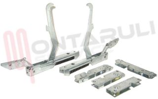 Immagine di KIT CERNIERA + PORTARULLINO PORTA FORNO