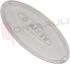 Immagine di DIFFUSORE LUCE OVALE 110X55,8MM. MAX 3W ORIGINALE