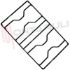 Immagine di GRIGLIA 2 FUOCHI PIATTINA 412X254MM. XPER AREILOS