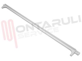 Visualizza i dettagli per PROFILO BIANCO POSTERIORE VETRO BIANCO L=490MM. Immagine di PROFILO BIANCO POSTERIORE VETRO BIANCO L=490MM.