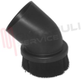 Visualizza i dettagli per BOCCHETTA ANGOLARE NERA CON SETOLE D.58MM. Immagine di BOCCHETTA ANGOLARE NERA CON SETOLE D.58MM.