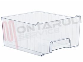 Visualizza i dettagli per CASSETTO VERDURA TRASPARENTE 285X150X310MM. Immagine di CASSETTO VERDURA TRASPARENTE 285X150X310MM.