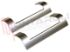 Immagine di KIT MANIGLIA FRIGO SILVER ARGENTO 2PZ. L=247MM.