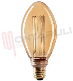 Visualizza i dettagli per LAMPADA GLASSLIGHT B75 LED E27 2,5W 230V 2000°K ANTIQUE Immagine di LAMPADA GLASSLIGHT B75 LED E27 2,5W 230V 2000°K ANTIQUE