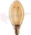 Immagine di LAMPADA GLASSLIGHT B75 LED E27 2,5W 230V 2000°K ANTIQUE