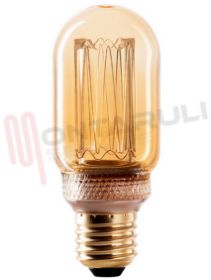 Visualizza i dettagli per LAMPADA GLASSLIGHT TUBOLARE LED E27 2,5W 230V 2000°K ANTIQUE Immagine di LAMPADA GLASSLIGHT TUBOLARE LED E27 2,5W 230V 2000°K ANTIQUE
