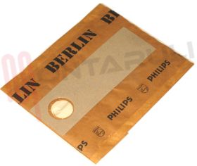 Visualizza i dettagli per SACCHETTI CARTA PHILIPS BERLIN HR6914 CF. 10PZ. Immagine di SACCHETTI CARTA PHILIPS BERLIN HR6914 CF. 10PZ.