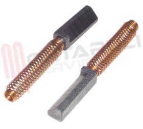 Visualizza i dettagli per SPAZZOLE MOTORE 5X7,4X21MM. KITCHEN AID KIT 2PZ. Immagine di SPAZZOLE MOTORE 5X7,4X21MM. KITCHEN AID KIT 2PZ.