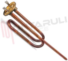 Visualizza i dettagli per RESISTENZA SCALDABAGNO 1200W 230V Immagine di RESISTENZA SCALDABAGNO 1200W 230V