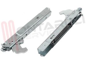 Visualizza i dettagli per CERNIERA PORTA FORNO KIT 2PZ. Immagine di CERNIERA PORTA FORNO KIT 2PZ.