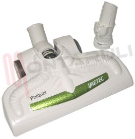 Visualizza i dettagli per SPAZZOLA PAVIMENTO DIA.31 CON RUOTE PARQUET BIANCO-VERDE Immagine di SPAZZOLA PAVIMENTO DIA.31 CON RUOTE PARQUET BIANCO-VERDE