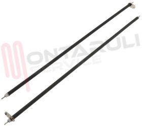 Visualizza i dettagli per RESISTENZA A BARRA L=410MM. 115V 500W KIT 2PZ. Immagine di RESISTENZA A BARRA L=410MM. 115V 500W KIT 2PZ.