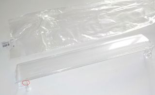 Immagine di SPORTELLO TRASPARTENTE CON GANCI 600X110MM._QUALITA'B