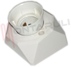 Visualizza i dettagli per PORTALAMPADA E27 BASE QUADRA INCLINATA CORPO UREA Immagine di PORTALAMPADA E27 BASE QUADRA INCLINATA CORPO UREA