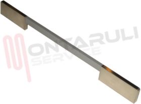 Visualizza i dettagli per MANIGLIA FORNO SILVER L=495MM. ORIGINALE Immagine di MANIGLIA FORNO SILVER L=495MM. ORIGINALE