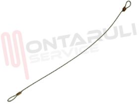 Visualizza i dettagli per TIRANTE MOLLA CERNIERA PORTA LSI60 L=385MM. Immagine di TIRANTE MOLLA CERNIERA PORTA LSI60 L=385MM.