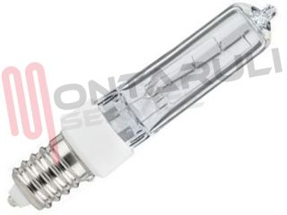 Immagine di LAMPADA ALOGENA TUBOLARE E14 53W CHIARA (RESA/70W)