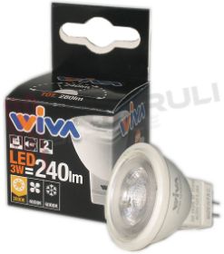 Visualizza i dettagli per LAMPADA MR11 LED GU4 3W 12V LUCE CALDA 3000K Immagine di LAMPADA MR11 LED GU4 3W 12V LUCE CALDA 3000K