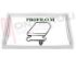 Immagine di GUARNIZIONE MAGNETICA 4L GRIGIA 1135X570MM. SEZ.M