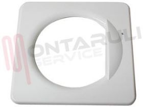 Visualizza i dettagli per CORNICE OBLO' ANTERIORE BIANCA QUADRA CON FORO Immagine di CORNICE OBLO' ANTERIORE BIANCA QUADRA CON FORO