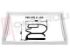 Immagine di GUARNIZIONE MAGNETICA 4L BIANCA 0570X395MM SEZ.BB