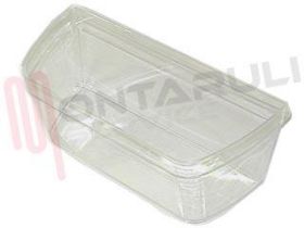 Visualizza i dettagli per CASSETTO VERDURA TRASPARENTE 455X222X185MM. Immagine di CASSETTO VERDURA TRASPARENTE 455X222X185MM.