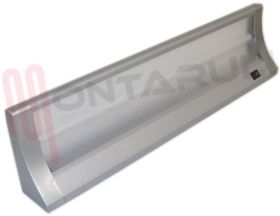 Visualizza i dettagli per PLAFONIERA 1X13W ALA G5 6400°K ALLUMINIO L=55,8CM. Immagine di PLAFONIERA 1X13W ALA G5 6400°K ALLUMINIO L=55,8CM.