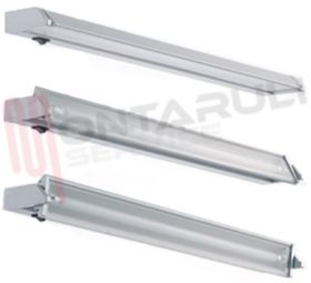 Visualizza i dettagli per PLAFONIERA 1X13W TWISTER G5 6400°K ALLUMINIO L=58,1CM. Immagine di PLAFONIERA 1X13W TWISTER G5 6400°K ALLUMINIO L=58,1CM.