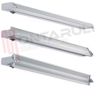 Immagine di PLAFONIERA 1X13W TWISTER G5 6400°K ALLUMINIO L=58,1CM.